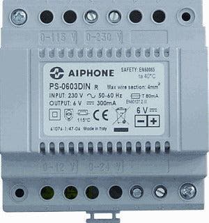 Aiphone PS Universele Voedingseenheid 6V 0.3A | PS-0603DIN, Verzenden, Nieuw, Overige typen