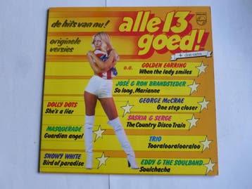 Alle 13 Goed + 3 extra - Originele versies (LP), Cd's en Dvd's, Vinyl | Verzamelalbums, Ophalen of Verzenden, Zo goed als nieuw