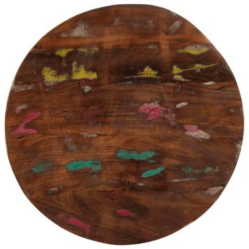 vidaXL Tafelblad rond Ø 60x1,5 cm massief gerecycled hout, Verzenden, Nieuw