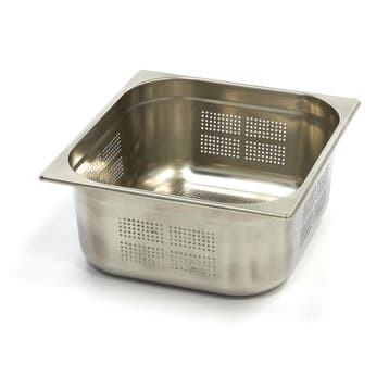 Gastronorm Bak - 2/3 GN - 15 cm Diep - RVS - Geperforeerd, Verzenden, Nieuw in verpakking, Fornuis, Frituur en Grillen