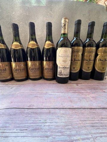 1987 Bodegas Corral, Gran Reserva (x4), 1987 Corral Reserva, Nieuw