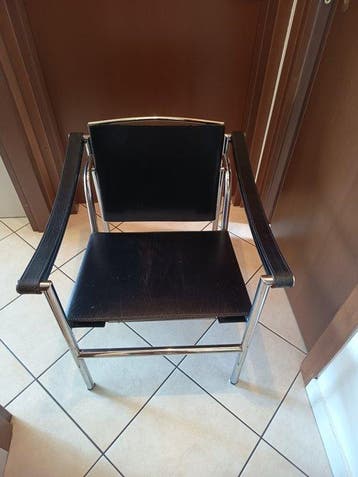Cassina - Le Corbusier - Fauteuil - LC1 - Chroom
