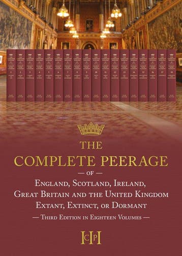 9781804200117 The Complete Peerage Peter Hammond, Verzenden, Nieuw, Peter Hammond