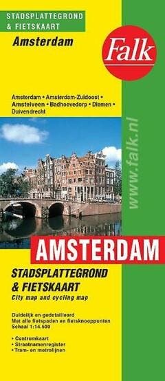 Amsterdam plattegrond - Falk 9789028701380, Verzenden, Gelezen, Falk
