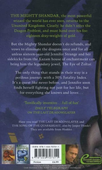 The Eye of Zoltar 9781444707311 Jasper Fforde, Verzenden, Gelezen, Jasper Fforde