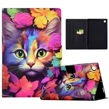 Luxe Bescherm-Etui Hoes Map voor Samsung Galaxy Tab A9 Plus, Computers en Software, Tablet-hoezen, Verzenden, Nieuw, 11 inch, Samsung Galaxy A9 Plus