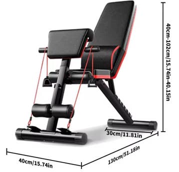 Opvouwbare Halterbank 6-in-1 Fitnessbank Full Body, Verzenden, Nieuw