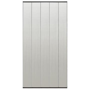 vidaXL Vliegengordijn 5-delig 120x240 cm mesh zwart, Verzenden, Nieuw, Zwart