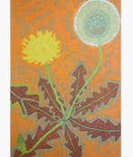 Gashu Fukami (1953) - Dandelion, Antiek en Kunst