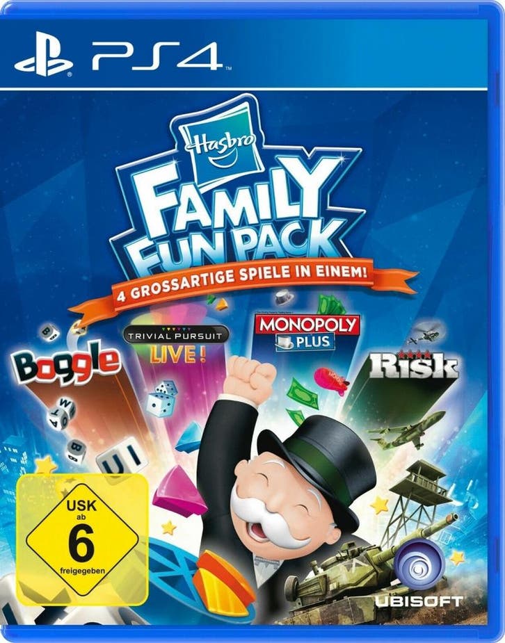 Hasbro Family Fun Pack - PS4, Spelcomputers en Games, Games | Sony PlayStation 4, Verzenden