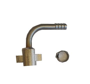 Aansluitset 3/8 gebogen tule voor bierleiding 8.5x11.5 mm, Ophalen of Verzenden