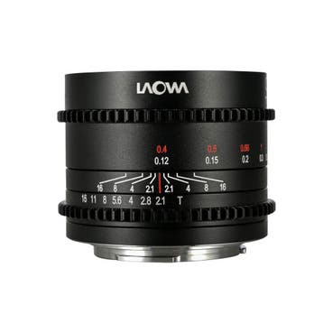 Laowa 10mm T2.1 Zero-D Cine Lens - MFT, Ophalen of Verzenden, Nieuw, Groothoeklens