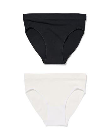 HEMA Kinderslips naadloos rib - 2 stuks wit laag geprijsd, Verzenden, Nieuw