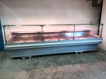 Modena Koeltoonbank - B383 x D110 x H127 cm - zonder motor, Gebruikt