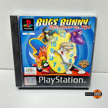 PS1 - Bugs Bunny: Reis door de Tijd, Verzenden, Gebruikt