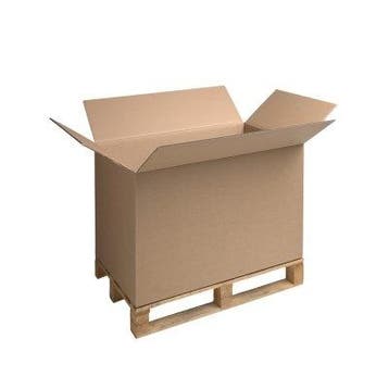 Specipack Palletdoos dubbele golf - 1185mm x 985mm x 870mm, Ophalen of Verzenden
