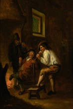 Jan Miense Molenaer (1609/10-1668) XIX-XX Follower -, Antiek en Kunst, Kunst | Schilderijen | Klassiek