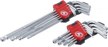 Hoeksleutelset lang T-profiel (voor Torx) T10 - T50 / inb..., Verzenden, Nieuw