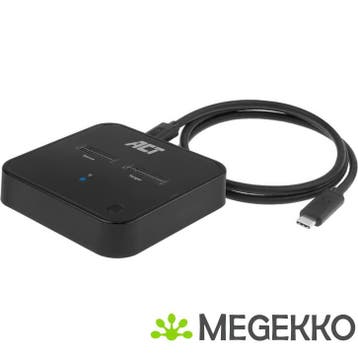 ACT M.2 NVMe/PCIe dual SSD docking clone station, USB-C 3.2, Verzenden, Nieuw, ACT