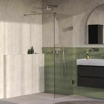 Brauer Void - Inloopdouche - Helder Glas - 70 x 200 cm -, Ophalen of Verzenden, Nieuw, Rvs