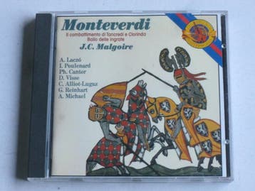 Monteverdi - il combattimento di tancredi / J.C. Malgoire, Ophalen of Verzenden, Zo goed als nieuw