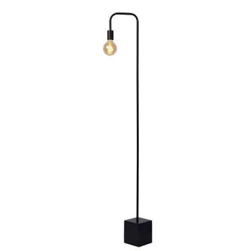 Zwarte vloerlamp Lorin, Nieuw, Ophalen of Verzenden, Metaal, Modern