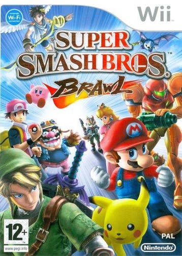Super Smash Bros. Brawl [Wii], Spelcomputers en Games, Games | Nintendo Wii, Ophalen of Verzenden, Zo goed als nieuw