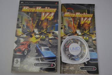 Micro Machines - V4 (PSP PAL), Verzenden, Zo goed als nieuw