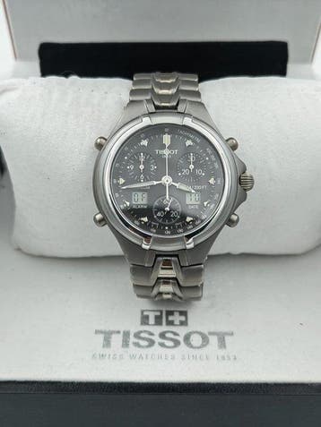 Tissot - Titanium Chronograph Alarm - Zonder minimumprijs -, Sieraden, Tassen en Uiterlijk, Nieuw