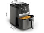 Tefal -   Easy Fry Silence Xl 5l Airfryer Coal Grey, Verzenden, Nieuw, Airfryer
