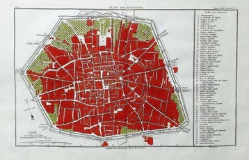 Italië - Emilia-Romagna, Bologna, Italië; J.J.F. De Lalande, Nieuw