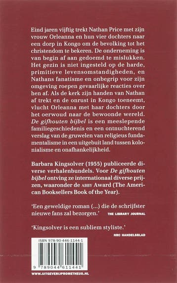 De gifhouten bijbel 9789044611441 B. Kingsolver, Verzenden, Zo goed als nieuw, B. Kingsolver