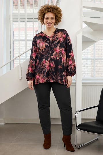 ZHENZI blouse lange mouw Maat:, Kleding | Dames, Verzenden, Nieuw, Overige kleuren
