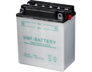 VMF Powersport accu | YB12A-B | 12V 12Ah, Ophalen of Verzenden, Nieuw