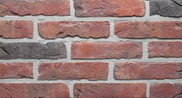 art. 4406A rood zwart genuanceerd handvorm waalformaat, Nieuw
