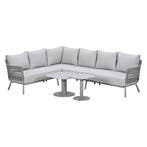 Garden Impressions Maud loungeset 6-delig - taupe, Verzenden, Nieuw