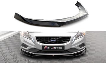 Voorspoiler V.2 Volvo S60 R-Design Maxton Glans Zwart, Ophalen of Verzenden, Nieuw
