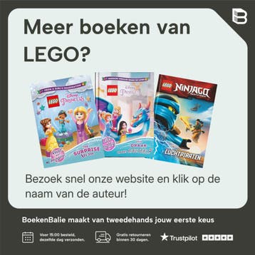 Lego boek - informatief - Mega Haaien - een lego avontuur in, Verzenden, Gelezen, LEGO