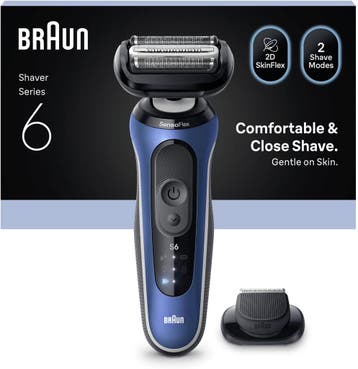 Braun Series 6 Elektrisch Scheerapparaat - +1 Opzetstuk -, Verzenden, Nieuw