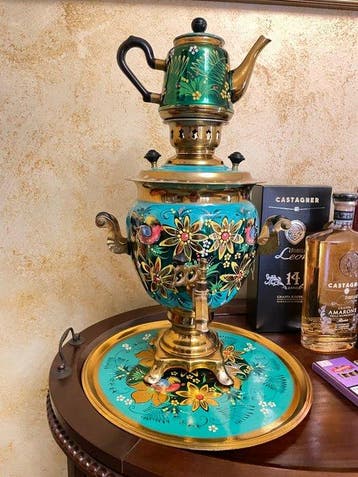 Samovar (3) - Messing