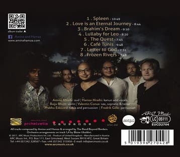 cd - amine &amp; hamza - THE BAND BEYOND BORDERS. FERTILE..., Verzenden, Zo goed als nieuw