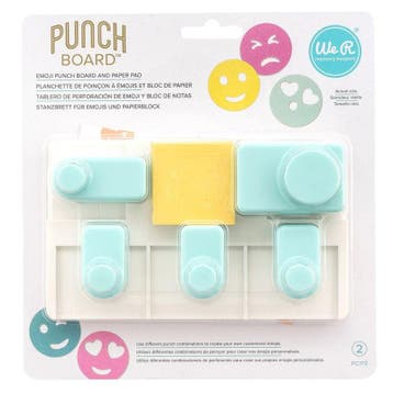 Pons board + ponzen set - Emoji / smileys ponsbord (5 st. +, Ophalen of Verzenden, Nieuw