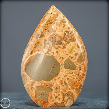 Luipaardjaspis vrijvorm – aardverbondenheid en natuurlijke, Nieuw