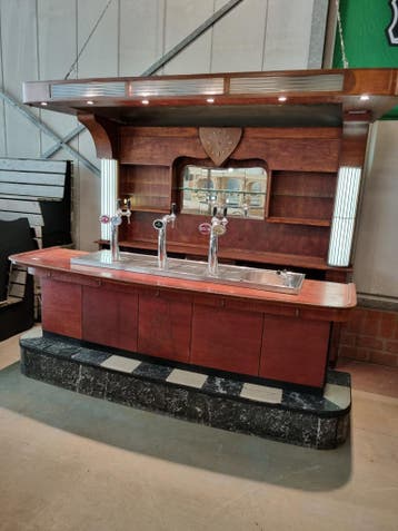 antieke bar te koop huisbar cafe bar  bar horeca, Ophalen, Gebruikt, Meubilair