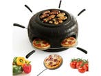 CuisineKing G1 - 3-in-1 Pizza Grill Oven - Raclette Grill en, Verzenden, Zo goed als nieuw