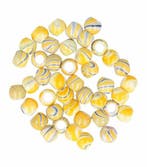 Haarspeld Haarkralen 1cm - Marmer Patroon - Geel - Set van, Nieuw