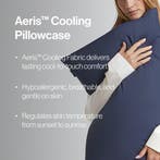 Dore & Rose Cooling Pillowcase Navy Blue - 60x70 1 stuk, Ophalen of Verzenden, Nieuw, Overige typen