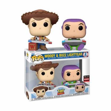 Funko Pop  Toy Story  Woody & Buzz Lightyear  2024 C2E2, Verzenden, Nieuw