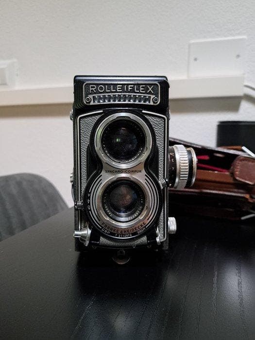 Rollei Rolleiflex T grigio TLR | Analoge camera, Audio, Tv en Foto, Fotocamera's Analoog