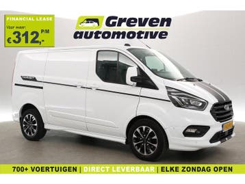 Ford Transit Custom 2.0 TDCI L1H1 Sport 185PK | Aut. |, Automaat, Euro 6, Wit, Diesel